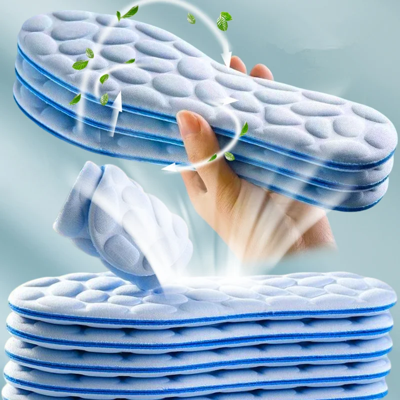 Memory Foam Massage Insoles for Foot Relief