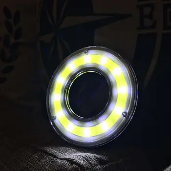 Three Modes Glow Glowing Golf Hole Light LED mini pony light camping tent light carabiner emergency light Night Sports Glow Gift 3