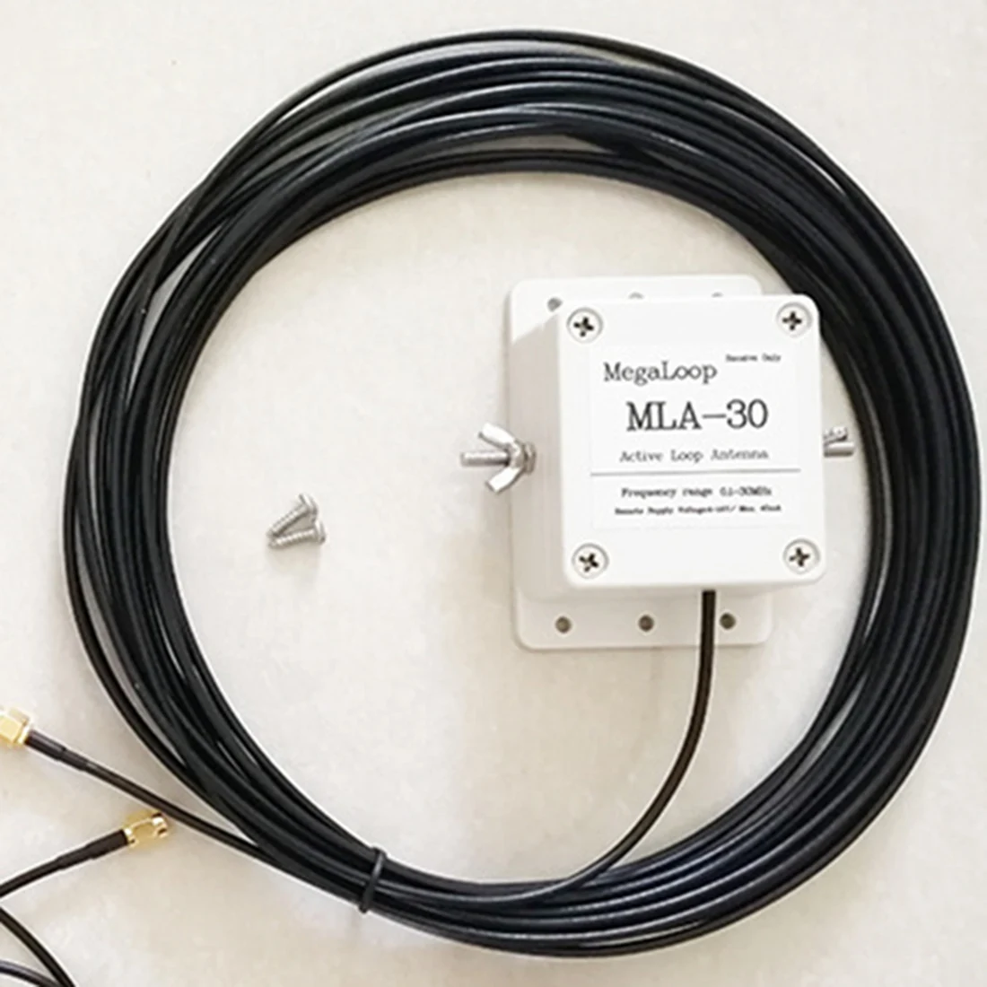 Фото Активная Магнитная петлевая антенна MLA30 + MLA-30 MLA30 Plus, радиоантенна HA SDR с короткими и средними волнами, низкий уровень шума, 500 кгц-30 МГц №4
