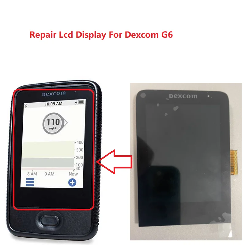Display Lcd Con Pannello A Sfioramento Per Schermo Di Riparazione Dexcom G6