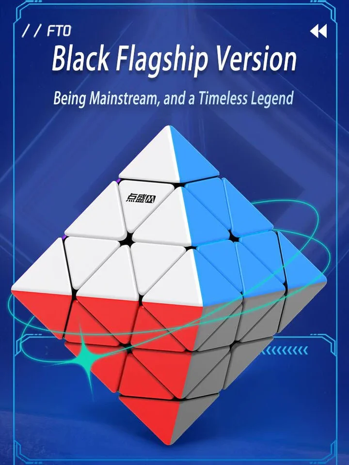 Cuberspeed Shengshou FTO Speed Cube - Magnetic Edition Puzzle Cube