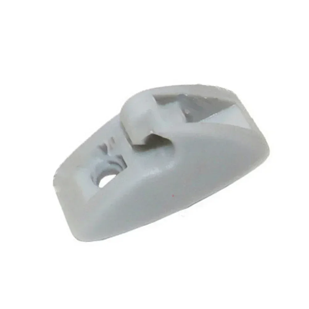 Car Sun Visor Support Clip Retainer Hanger 2pcs For MK1 Gray 191857559 Sunshade Replacement Clips Light Shield Bracket Clip
