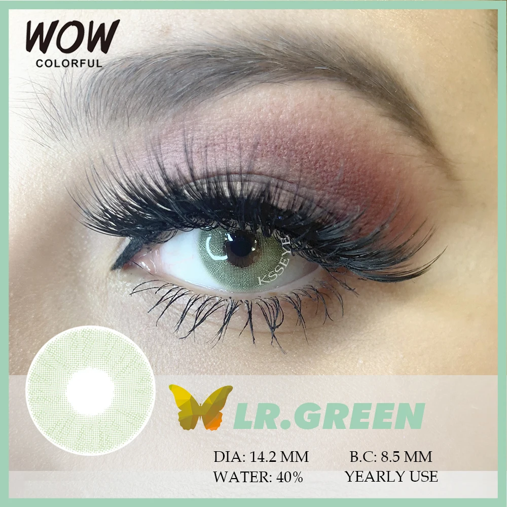 KSSEYE 2pcs/Pair 3 Tone Series LAREEN Butterfly International Colored