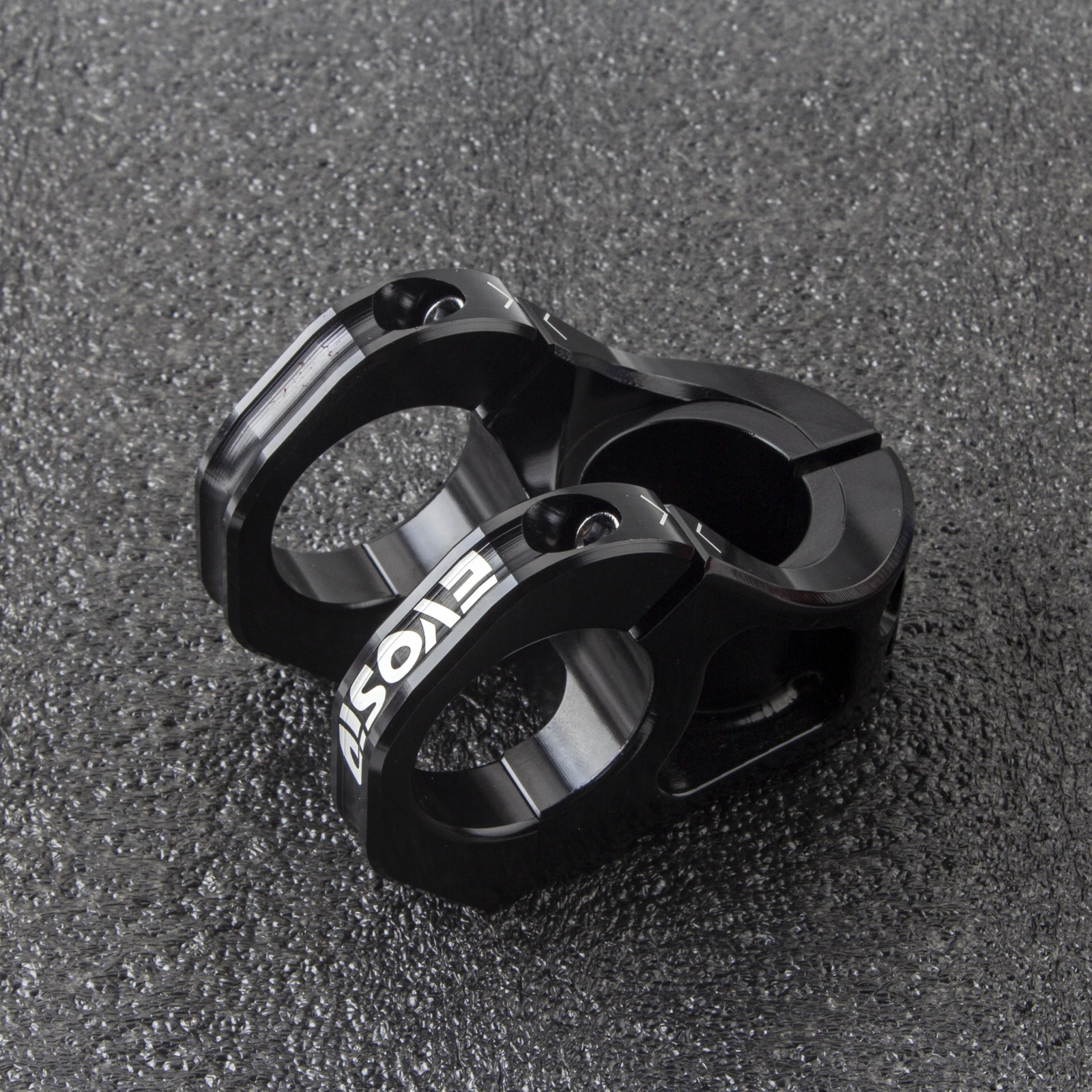 EVOSID Adjustable Mountain Bike Handlebar Stem, 31.8mm, Short 35mm Riser