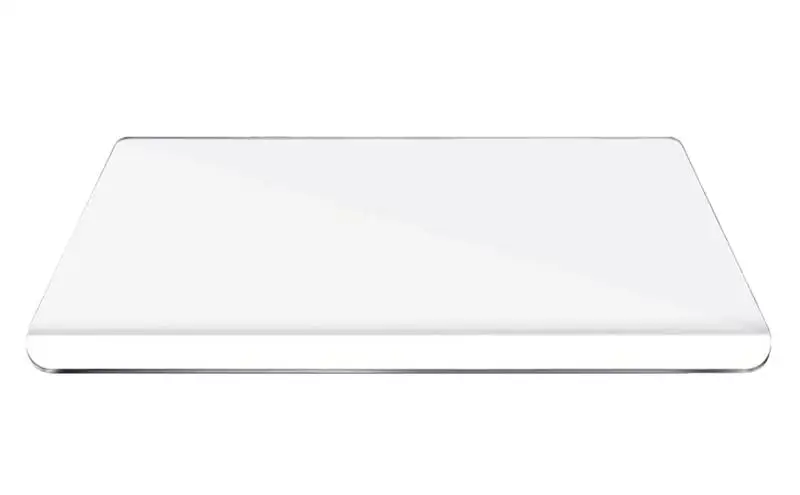 

Acrylic Anti Slip Cutting Board Fruits Vegetable Chopping Blocks Clear Organic Glass Carving Board With Lip for Kitchen Counter