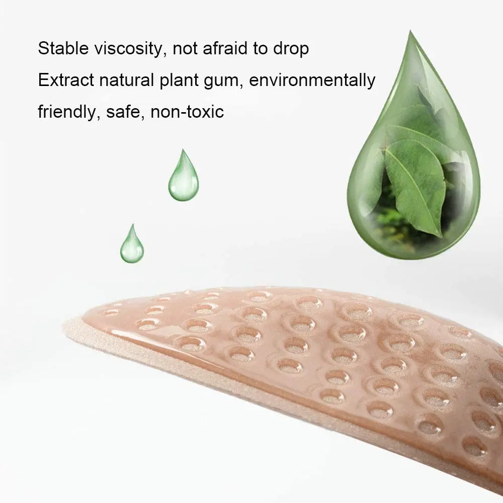 Description Picture 6 of itemSoft Anti-Slip Shoulder Pads Reusable Self Adhesive Style Traceless Invisible Shoulder Pads for women 1 Pair