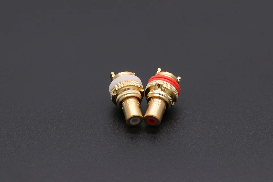 alta fidelidade pom isolamento high-end rca soquete