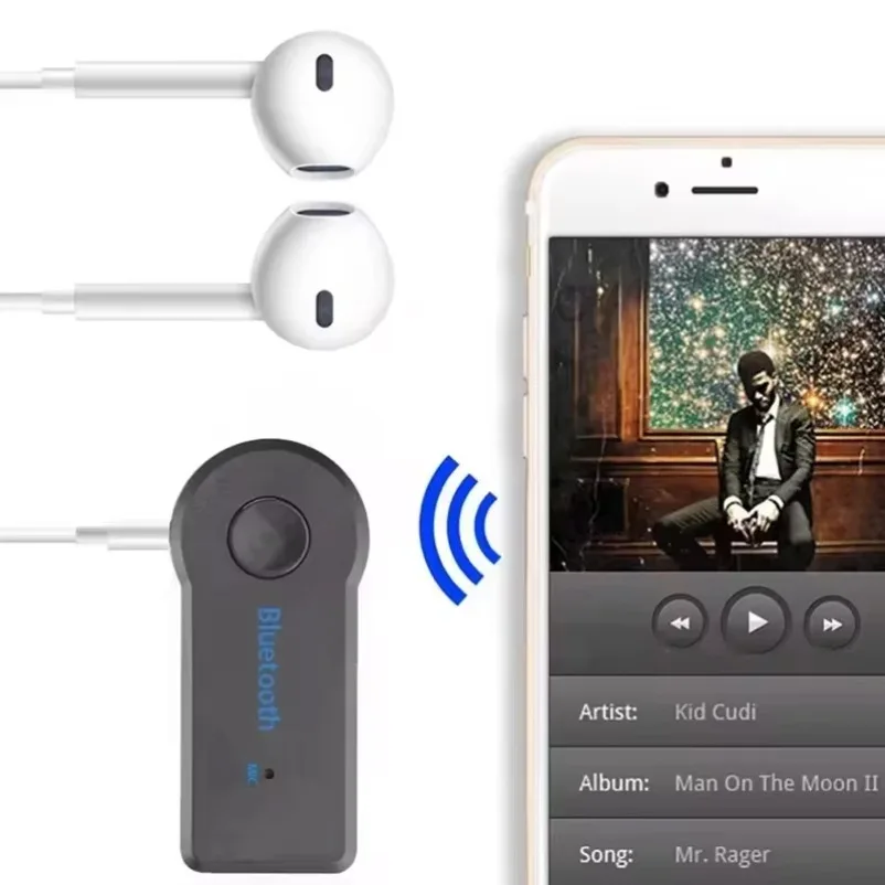 AUX Car Bluetooth 5.0 Receiver Wireless Adapter