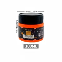 Chagall 100ml fluorescent acrylic pigment fluorescent yellow orange red fluorescent red fluorescent green hand-painted special 2