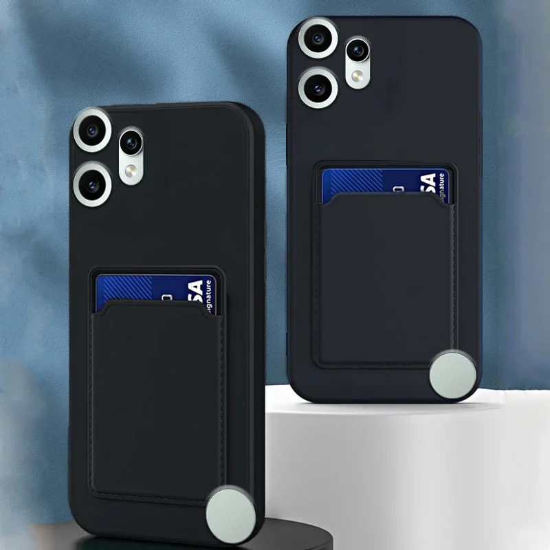 HAOYE Cover Portafoglio Per Nothing CMF Phone 2 Pro – Con Slot Carte, RFID E Stand, Viola