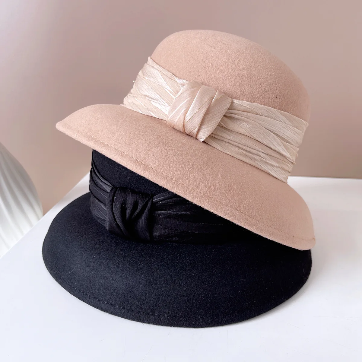［美品］Dior ディオール　チュールバケットハット　Teddy-D ボブハット DIOR TEDDY-D ボブハットチュール付きバケットハット