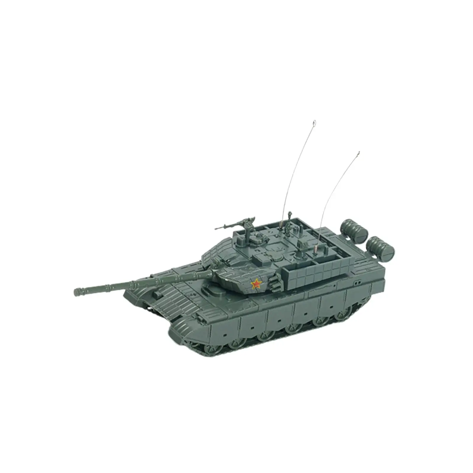 1/72 Puzzles Miniature Assembled Tank Model for Display Adults Collectibles