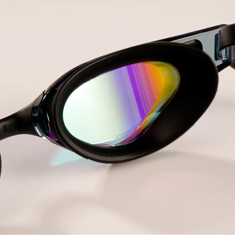 Professional high-definition racing anti-fog waterproof goggles can adjust the size of the bridge of nose and fit comfortabl swimming goggles