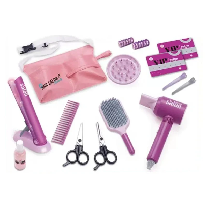 17-teiliges Make-up Spielset Für Kinder - Frisier Puppenkopf Mit Zubehör Ab 3 Jahren