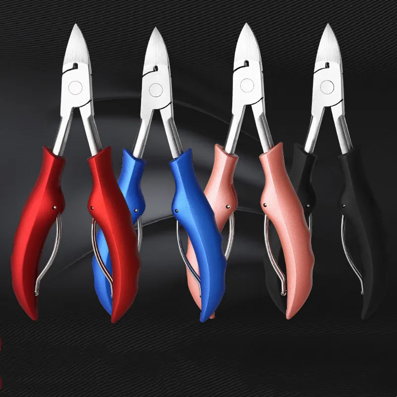 Feet Toenail Clippers Professional Thick Ingrown Toe Nail Clippers for Men Seniors Pedicure Toenail Cutters Nail Tools