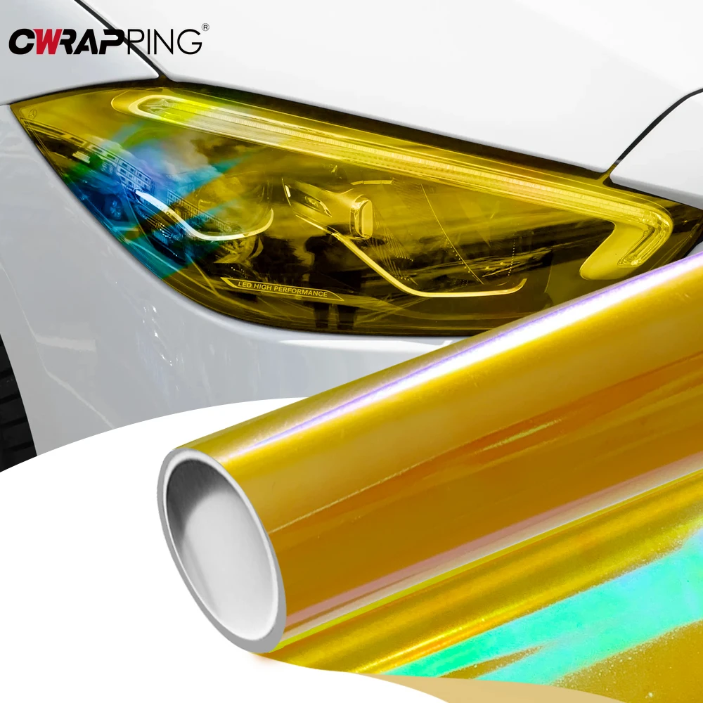 Car Light Sticker Car Light Transparent Headlight Tint Vinyl Films ...
