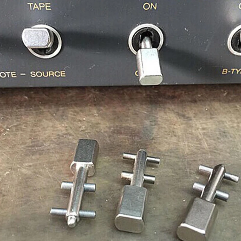 Toggle Switch Rocker Tape Drive Chrome Rocker Tape-recorder Replacement Accessories for REVOX B77 B710 STUDER A710 PR99 H8WD