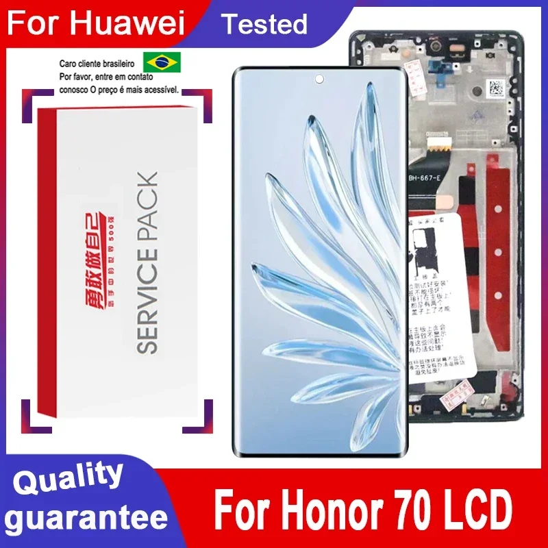 Écran LCD Tactile Avec Cadre Honor 70 (FNE-AN00/FNE-NX9
