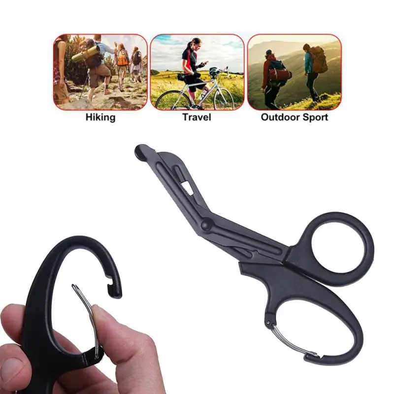 First Aid Gauze Trauma Shears Medical Shears Trauma Shears With Carabiner Bandage Shears Emergrncy Shears Stainless Steel Shears