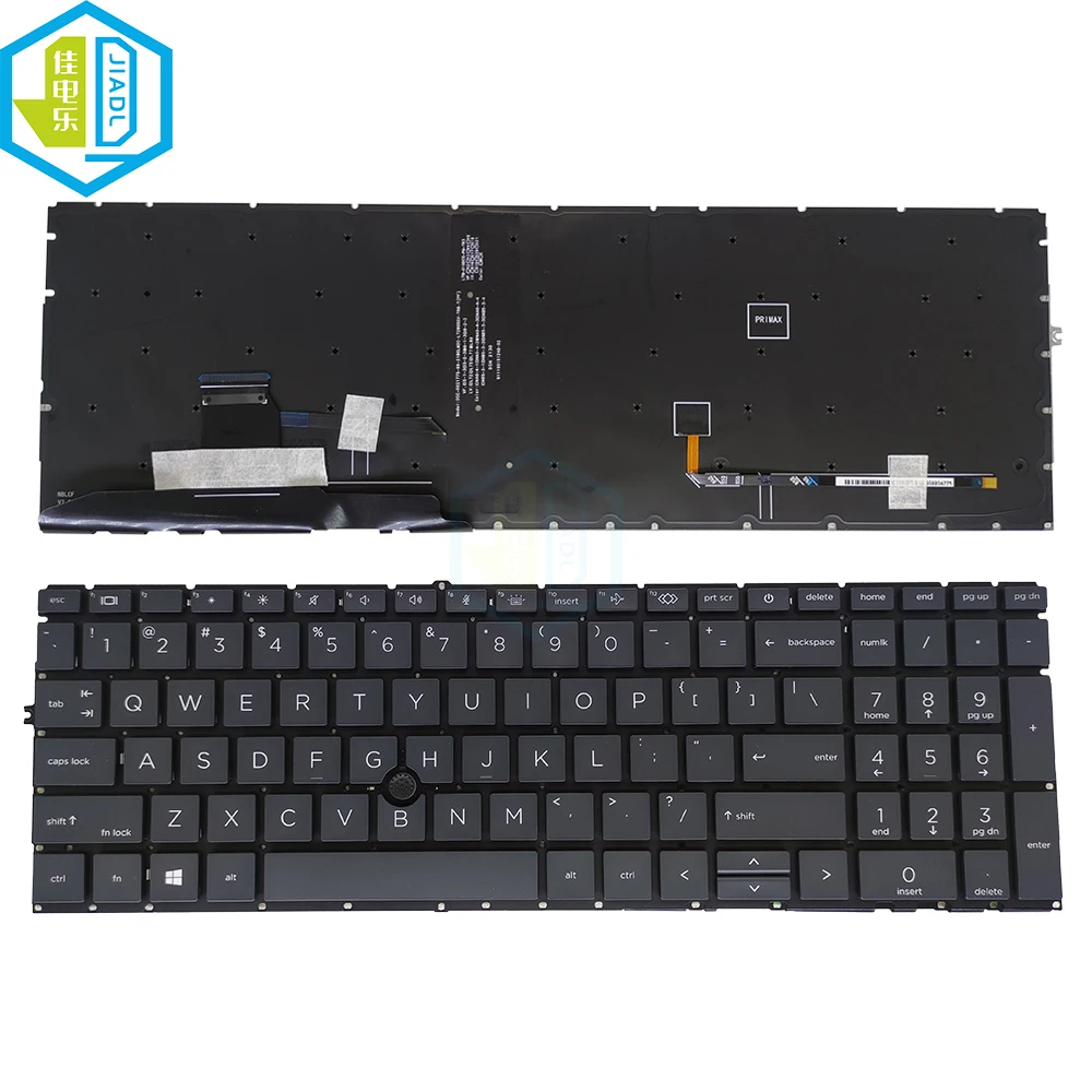 Laptop Backlit RU US UK Spain Keyboard For HP ZBook Firefly 15 G8 15 G7 M07491-001 L89916-001 071 Trackpoint Keyboards Backlight