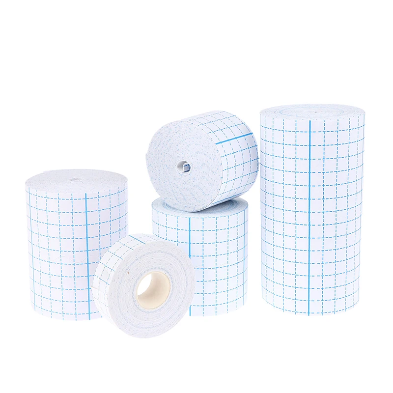 1 Roll Medical Bandage Non-woven Sterilized Wound Repair Film Dressing Skin Breathable Adhesive Bandage Tape Plaster Sticker