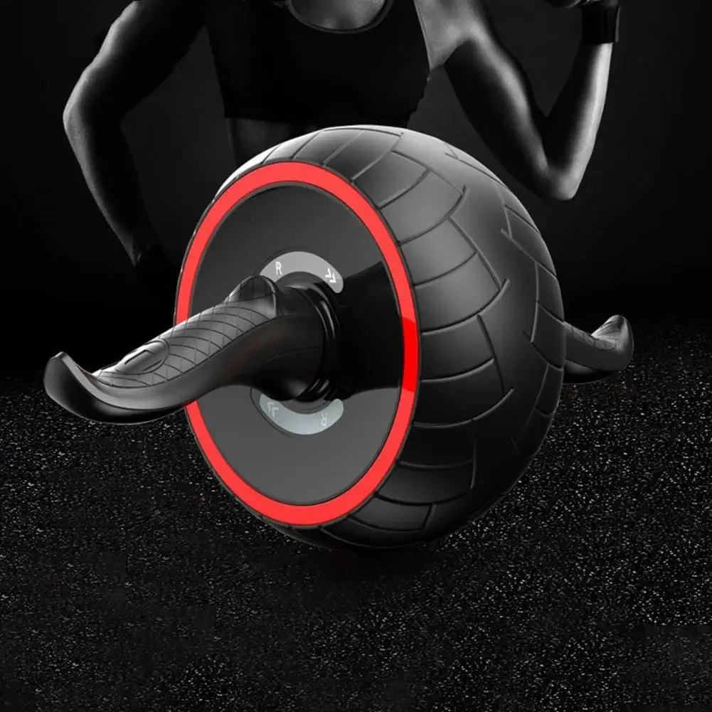 Roue Abdominale MaxBéton V2 - Rebond Automatique - Support Coude - Double Roue - Pour Abdominaux Et Gainage