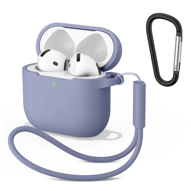 Silicone Cases For Apple Airpods 4 Earphones Accessories Wireless Bluetooth Headset Cover For Apple Air Pods 4 Protective Case - Image 18