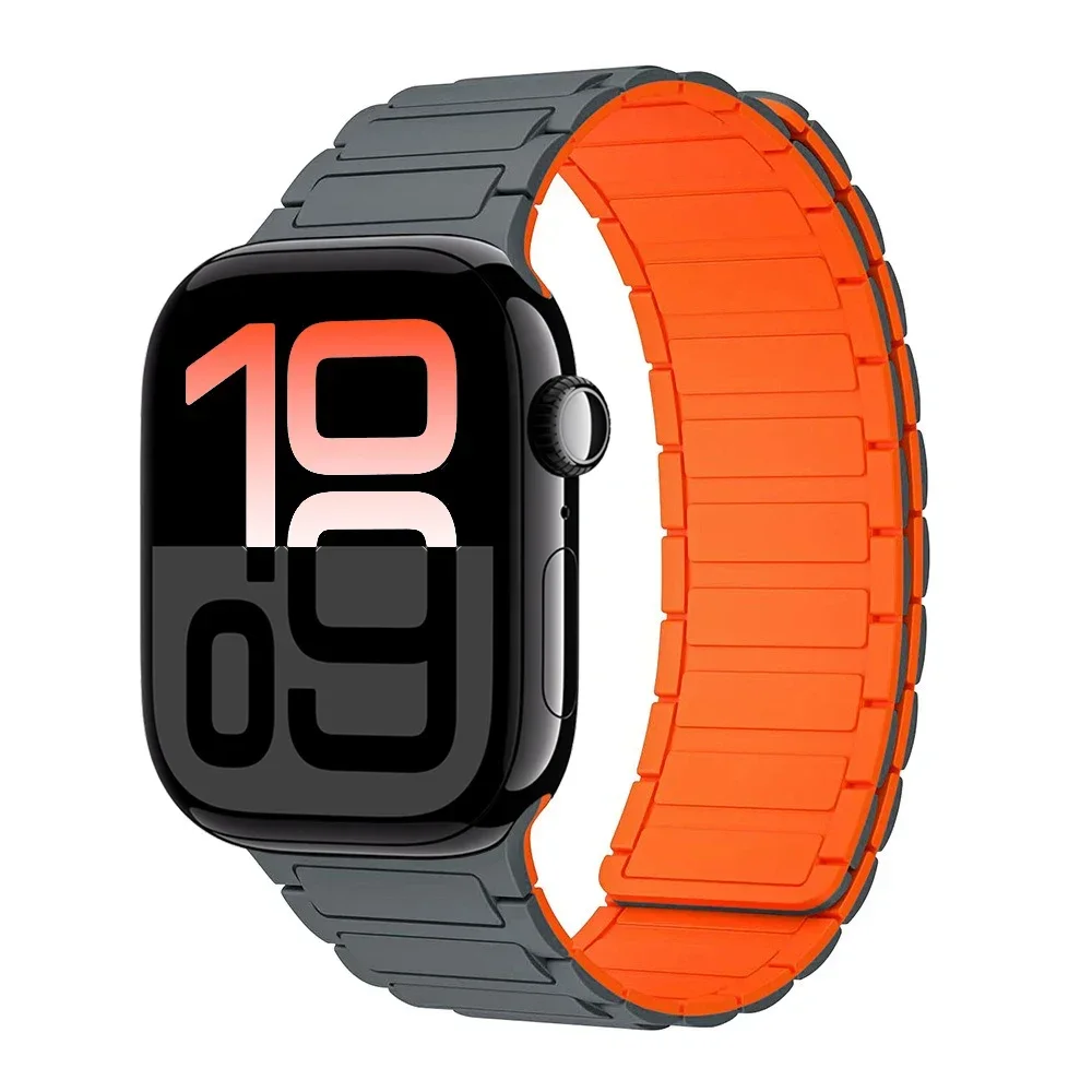 Magnetic Silicone Strap for Apple Watch - Premium Replacement Band
