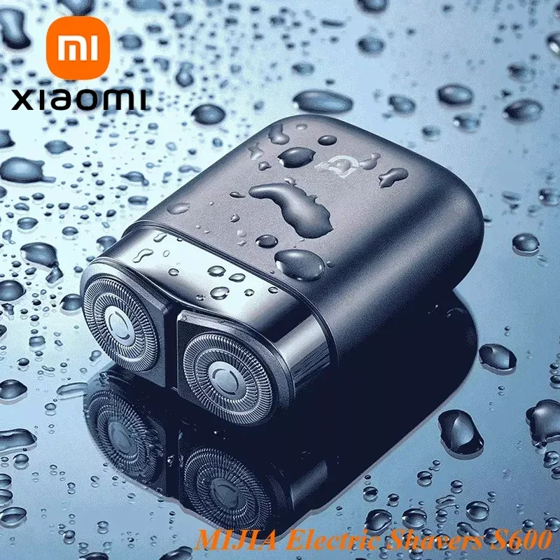 XIAOMI MIJIA Electric Shavers S600 Type-C Rechargeable Shaving Beard Machine Trimmer Dry Wet Shaving Washable Portable Razor Men hair clipper,electric shaver,hair trimmer,electric razor