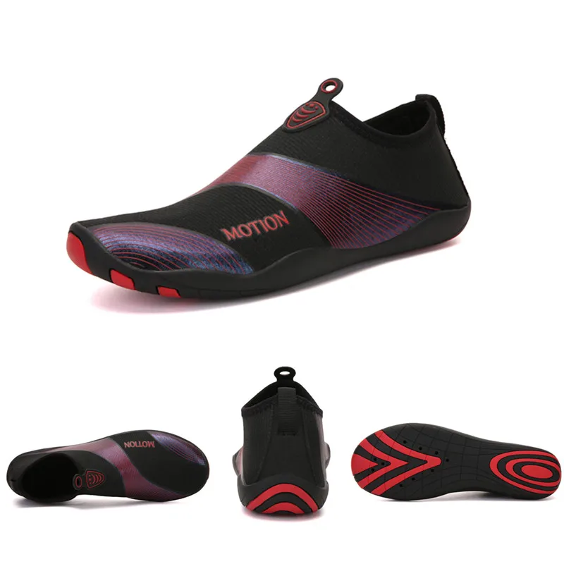 Breathable Nonslip Barefoot Beach Water Sports Shoes Men Women Comfortable Upstream Trekking Wading Shoes Quick Dry Aqua
