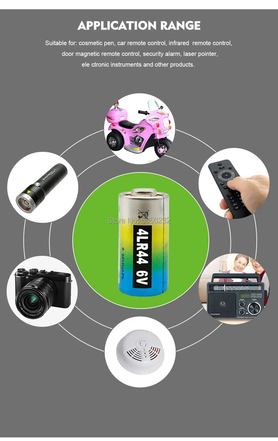 Alkaline Battery Disposable Battery 5pcs/lot 4LR44 476A L1325 6V Dry Alkaline Battery Cells Car Remote Watch Toys Calculator High Capacity