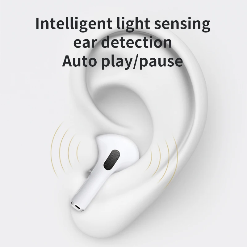 TWS Bluetooth Earphone 9D Stereo Wireless Headphone In-Ear HiFi Earbud HandsFree Headset With Microphone For Xiaomi iPhone 6