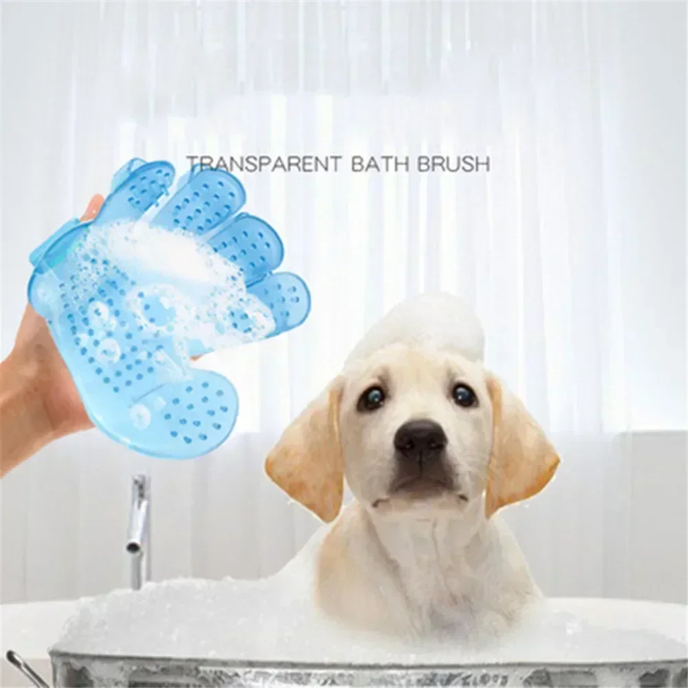 

Cat and Dog Grooming Gloves, Pet Brush, Hair Removal, Comb, Massage, Five Fingers, Cleaning