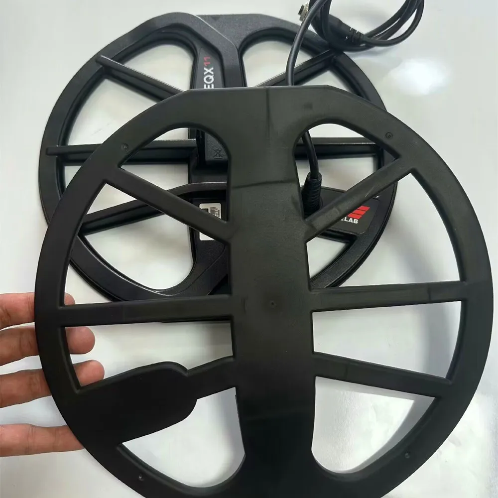 Metal Detector Sotterranei Search Coil Cover Skidplate Per Minelab 11 "Equinox Series 600 800