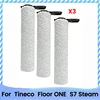 3 Pcs Roller Brush For Tineco Floor ONE S7 Steam Floor Scrubber Cleaner Roller Brush Spare Part Replacement Accessories 1