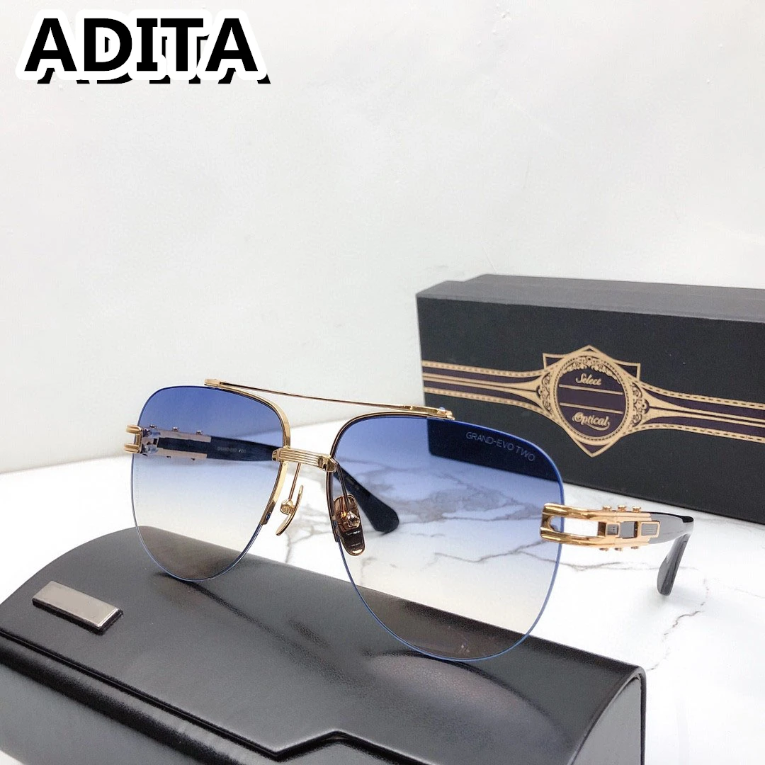 A DITA GRAND EVO TWO Top High Quality Sunglasses for Men Titanium Style