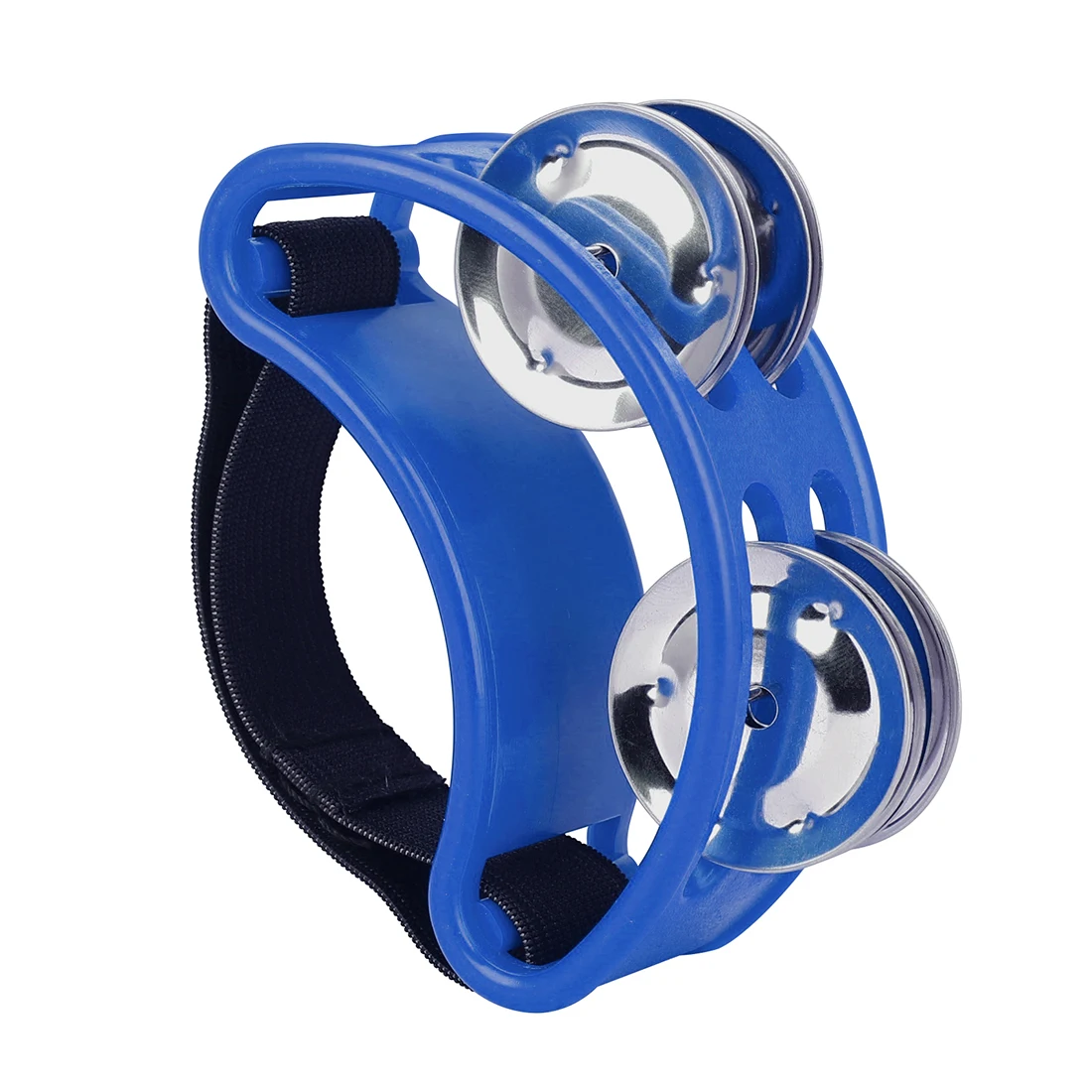 Foot Tambourine Metal Jingle Bell Portable Drum Percussion Instruments Parts