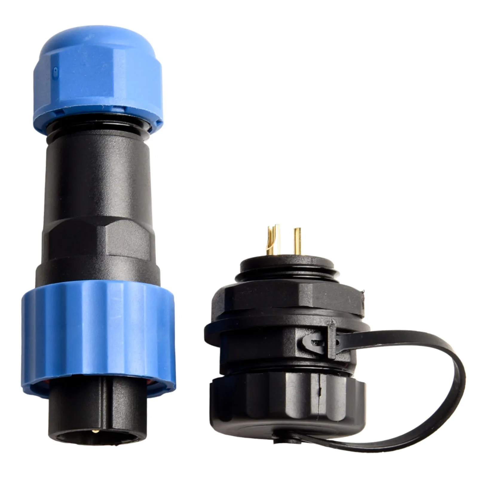 SP16 Series Waterproof Socket Connector Available in 2 3 4 5 7 and 9 Pin Configurations for Secure Connections