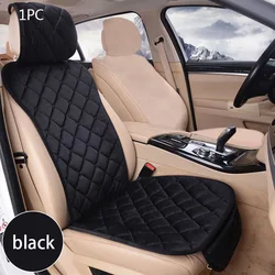 Car Seat Back Cushion: Premium Anti - Scratch Baby Seat Protector Pad (Front Black 1pc)
