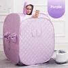 Portable Steam Sauna 2 Person Home Spa With 2.6L Steamer Remote Control for Detox 3
