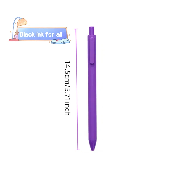 10pcs,Purple Ribbon Awareness Pens Domestic Violence Awareness Accessories for Alzheimer's Pancreatic Cancer 3