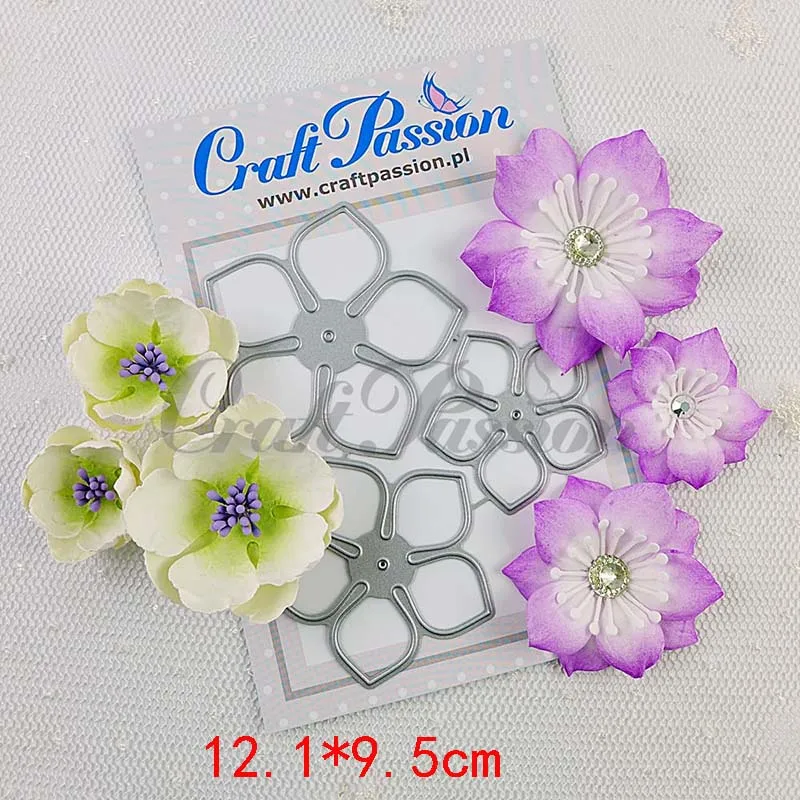 Metal cutting dies rose leaves cut  Scrapbook paper craft knife mould blade punch 