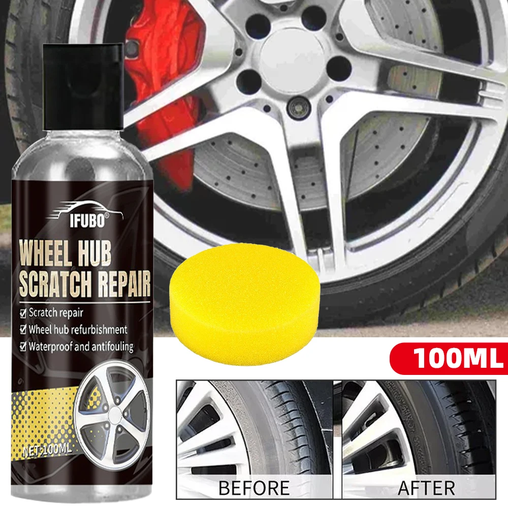 Car Hub Maintenance Scratches Removal Alloy Wheel Spoke Scratching Repair Wax Anti-oxidation Polisher for Mercedes CLASSE Vito