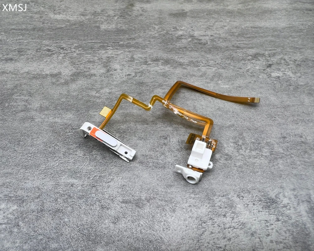 Black and White Headphone Audio Jack Hold Switch Flex Ribbon Cable for iPod 6th 7th classic 80gb 120gb 160gb Thin and Thick audio accessories