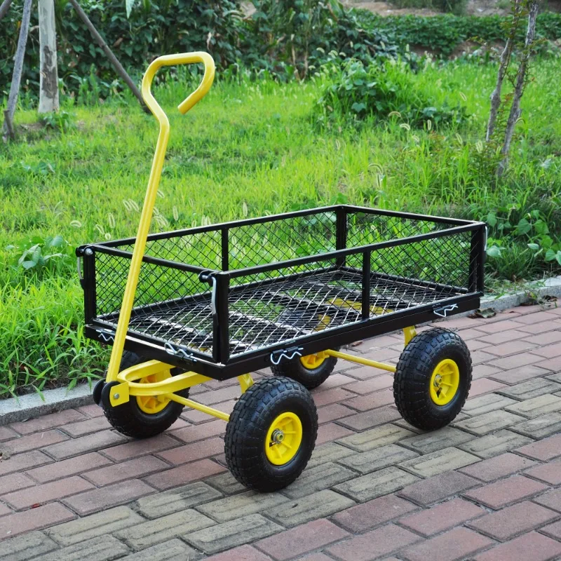 Heavy-Duty Multipurpose Cart &ndash;Effortless Firewood Transportation &ndash;Ideal for Garden and Outdoor Use &ndash;Durable and Easy To Maneuver