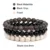 3pcs/set 8mm Natural Stone Beads Bracelet Set Pink Zebra Rhodonite ...