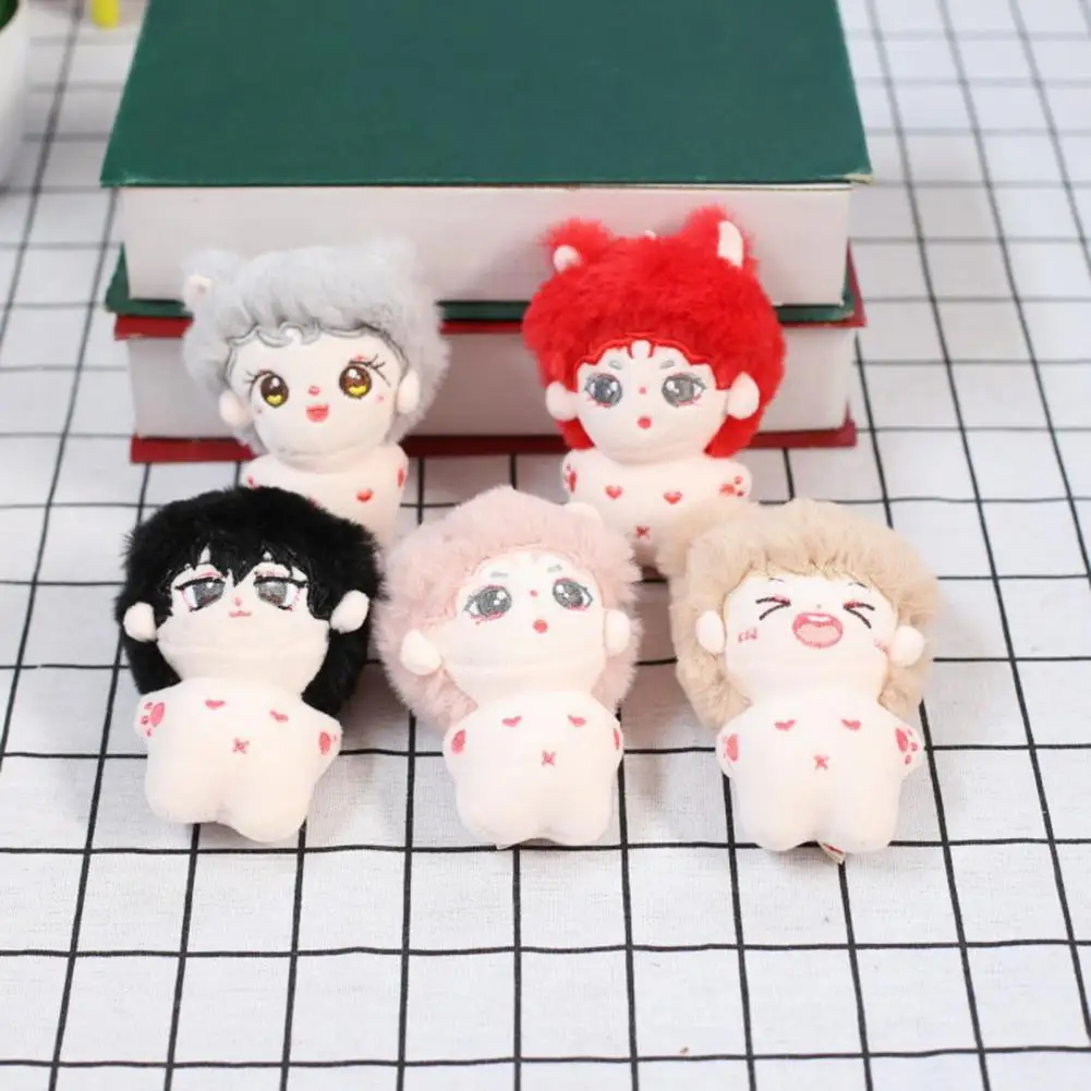 

Keychain Pendant Plush Doll Pendant Cute Idol Doll Keychain Mini Plush Toy for Girls Backpack Decoration Gift Adorable Stuffed