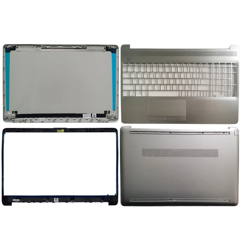 Laptop Lcd Tampa Traseira Moldura Frontal Palmrest Superior Caixa Inferior hp 15-dw 15s-du 15s-dy Tpn-c139 250 g8 L52007001