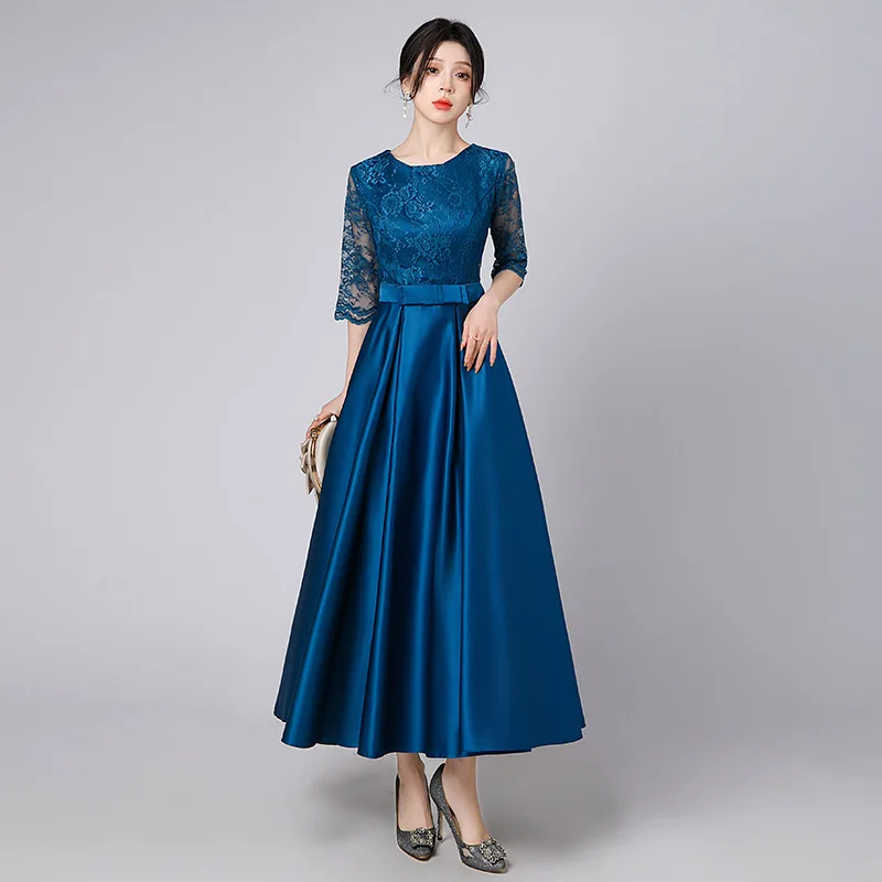 

Plus Size Bridesmaid Dresses Group Fashion Long Girls Peacock Blue Bridesmaid Dress For Wedding 2024