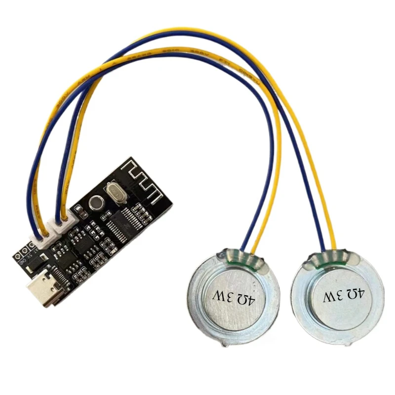 SOTAMIA 27MM Resonance Vibration Speaker 4 Ohm 3W DIY Bluetooth Speaker 5Wx2 Bluetooth Power Amplifier Audio Receiver Module